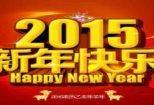 2015年祝大家新年快乐